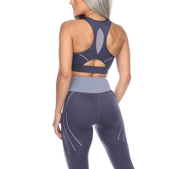 White Mark Womens High Support Sports Bra 18582