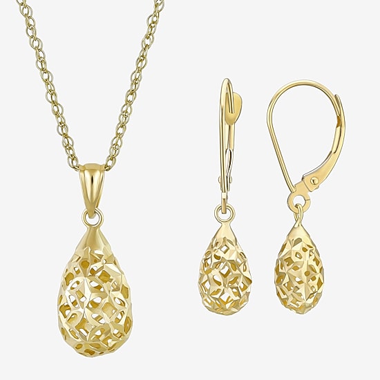 Womens 14K Gold 2-pc. Jewelry Set