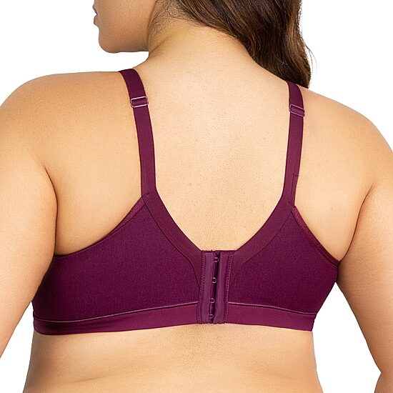 Curvy Couture Cotton Luxe Unlined Underwire Bra-1010