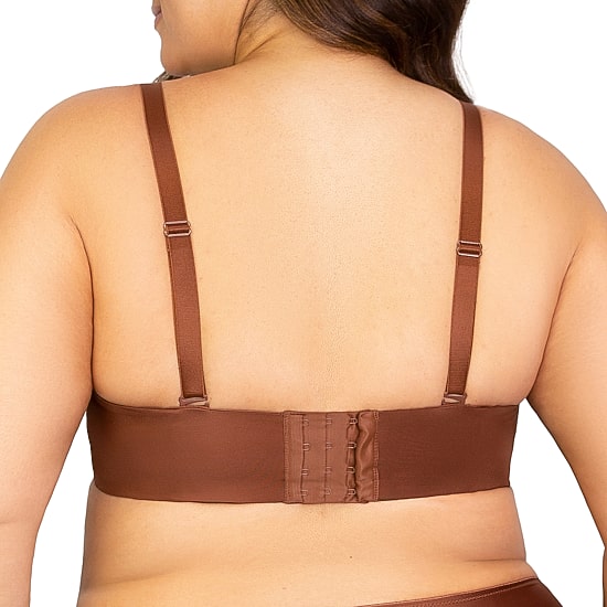 Curvy Couture Smooth Strapless Multi Way Bra- 1290