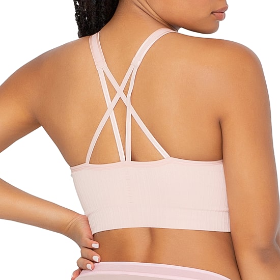 Curvy Couture Smooth Seamless Comfort Wireless Longline Bra-1332