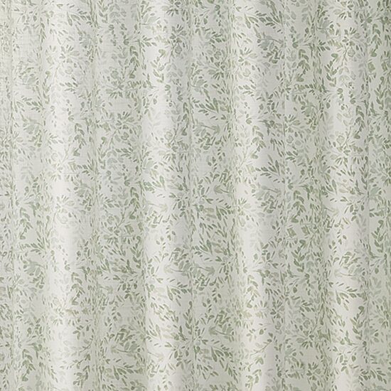 Linden Street Tossed Leaves Shower Curtain