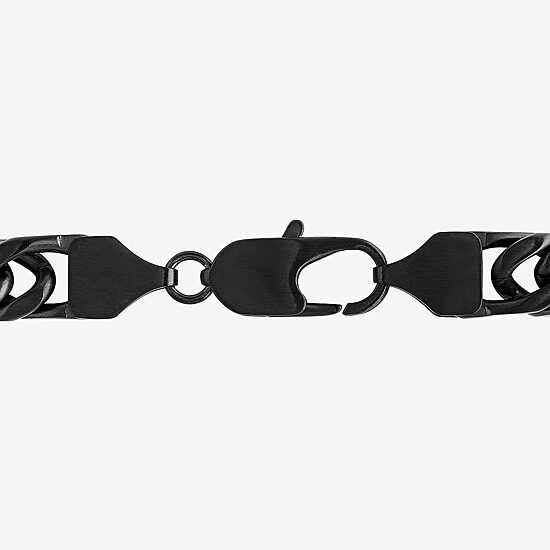 Mens Stainless Steel 24 Inch Curb Chain Necklace