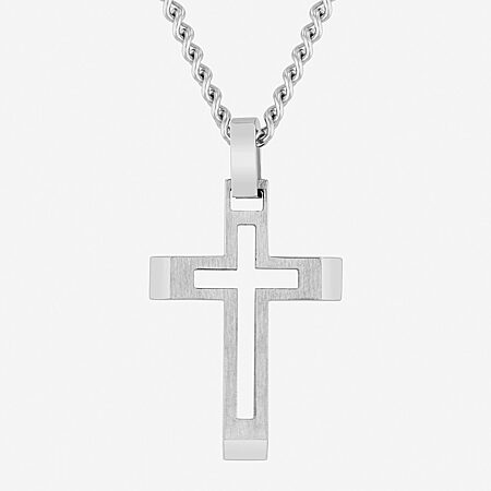 Shaquille O'Neal XLG™ Mens White Cubic Zirconia Stainless Steel