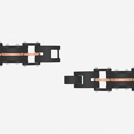 Stainless Steel 8 1/2 Inch Link Bracelet