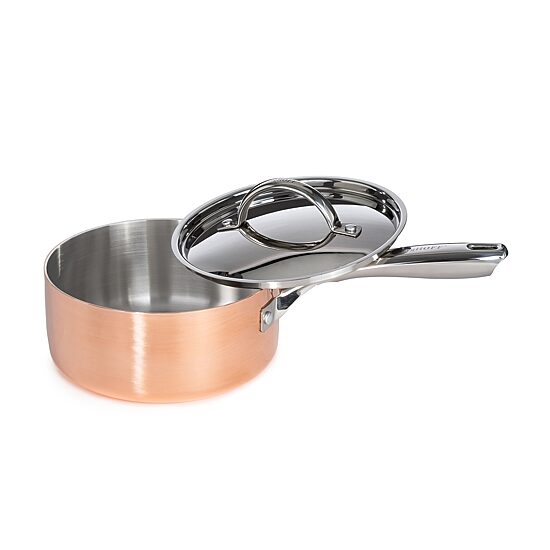 BergHOFF Vintage Tri-Ply Stainless Steel Copper Polished 4-pc. Cookware Set