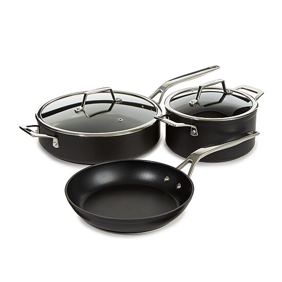 BergHOFF Essentials Ano Hard Anodized Non-Stick 5-pc. Cookware Set