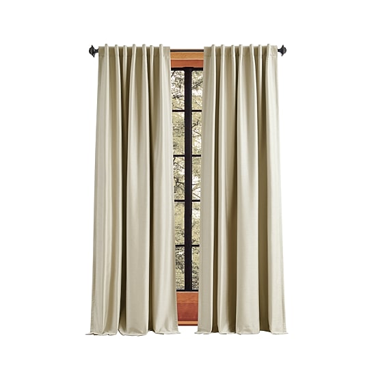Martha Stewart Spellbound Rod Pocket Blackout Set of 2 Curtain Panel