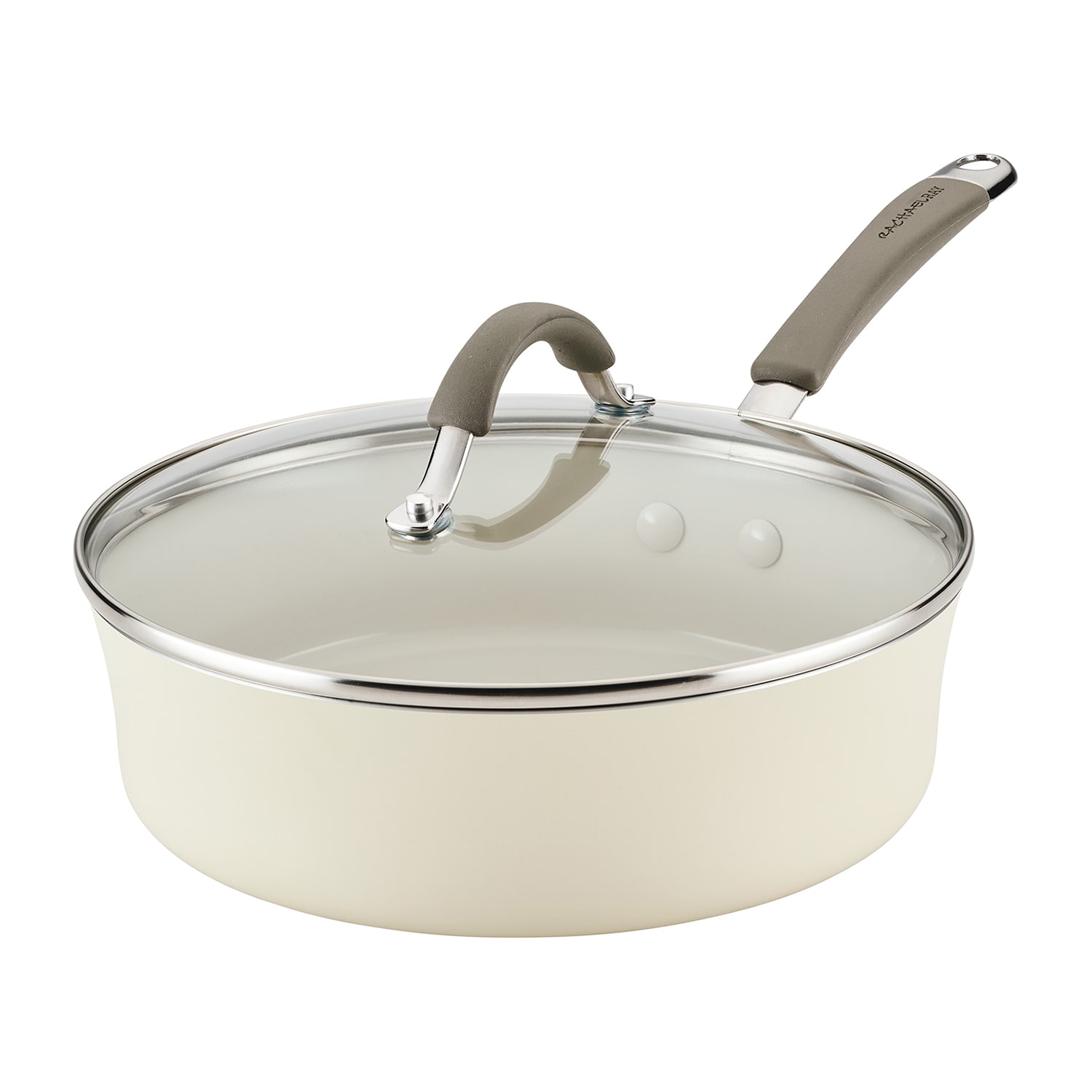 Rachael Ray Cucina Ceramic Non-Stick 3-qt. Saute Pan