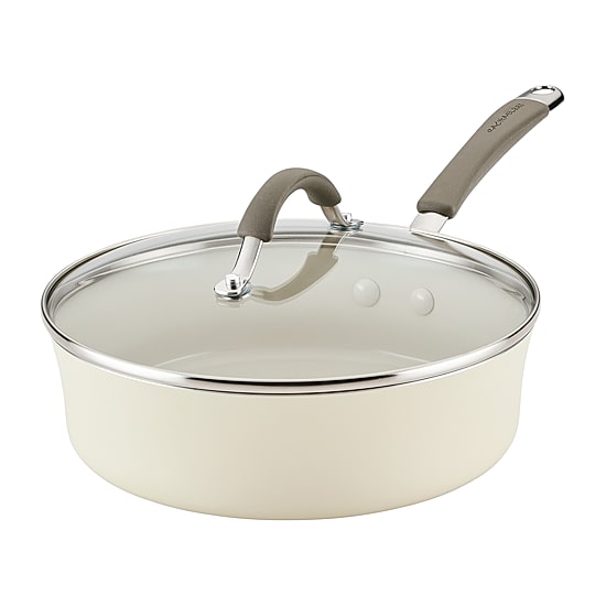 Rachael Ray Cucina Ceramic Non-Stick 3-qt. Saute Pan