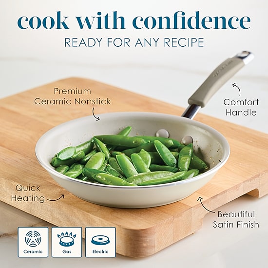 Rachael Ray Cucina Ceramic Non-Stick 8.5" Frying Pan