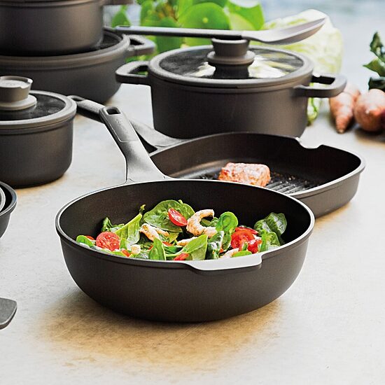 BergHOFF Leo Stone+ Ceramic Non-Stick 2-pc. Stir Fry Set