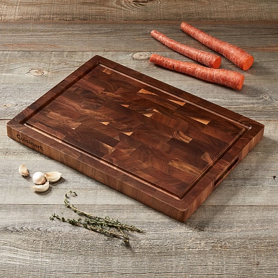Cuisinart End Grain Acacia Wood 17" Cutting Board