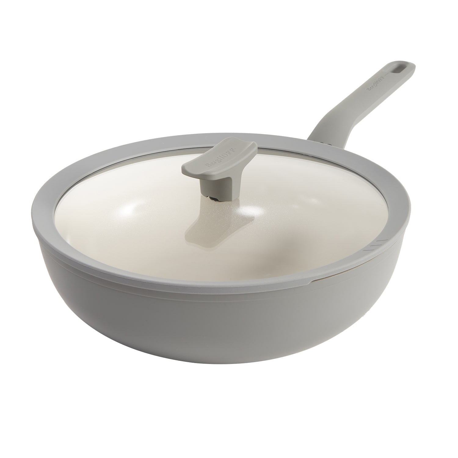 BergHOFF Balance Ceramic 11" Wok with Glass Lid