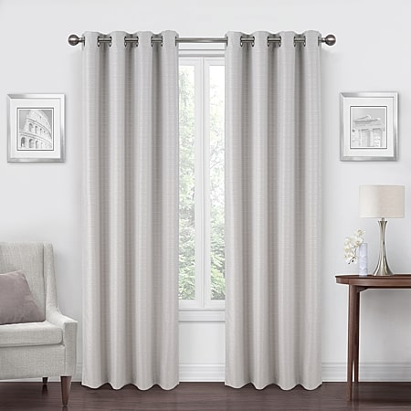 Regal Home Ayden Blossom Grommet Top Energy Saving Blackout Single