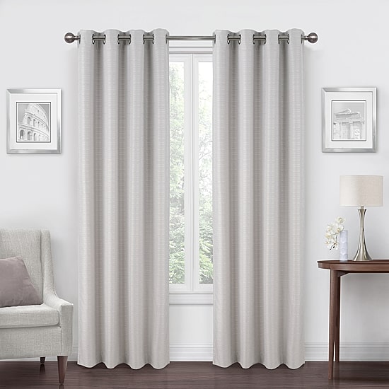 Regal Home Dimensions Solid Grommet Top Energy Saving Blackout Single Curtain Panel