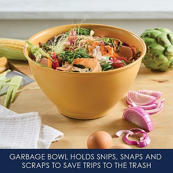 Rachael Ray 4-pc. Prep Garbage Bowl Set
