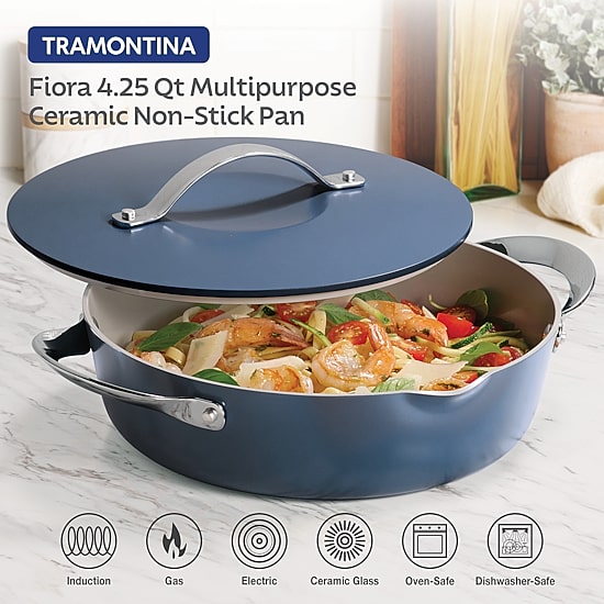 Tramontina Fiora 4.25-qt. Saute Pan