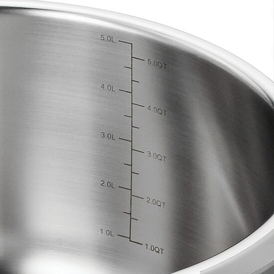 Tramontina Utsava Stainless Steel 5.75-qt. Tope with Lid