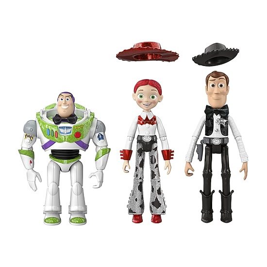 Disney Collection Toy Story Black Tie 3-pc. Action Figures