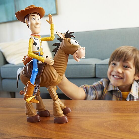 Disney Collection Toy Story Woody and Bullseye Action Figures
