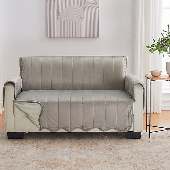 Linery Velvet Furniture Loveseat Protector