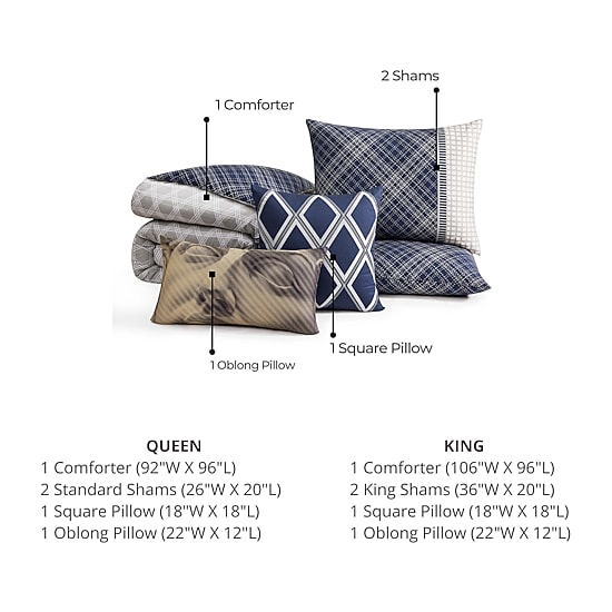 Bebejan Vertigeo 5-pc. Reversible Comforter Set