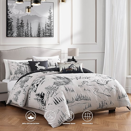 Bebejan Rocky Mountains 5-pc. REVERSIBLE Comforter Set