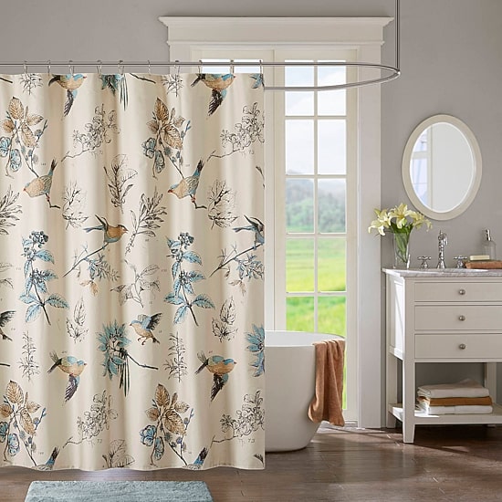Madison Park Pierce Shower Curtain