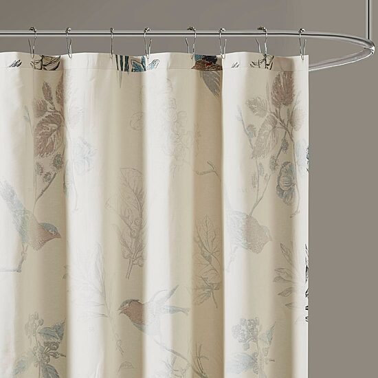 Madison Park Pierce Shower Curtain