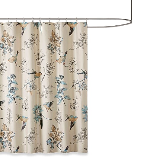 Madison Park Pierce Shower Curtain
