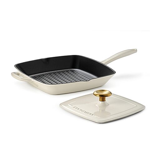 Tramontina Bestow Cast Iron 11" Grill Pan, One Size, Brown