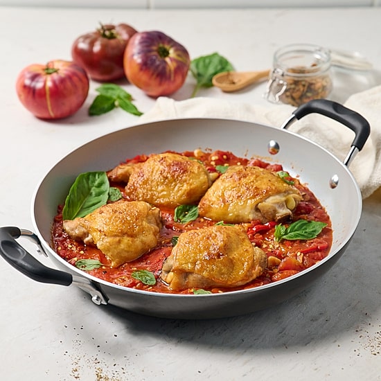 Tramontina Aluminum Ceramic 11-pc. Nesting Cookware Set