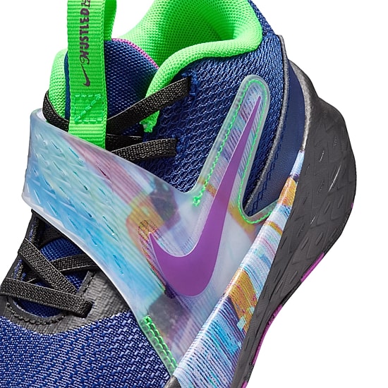 Nike Team Hustle D 12 Se Glitch Little Kid Unisex Basketball Shoes