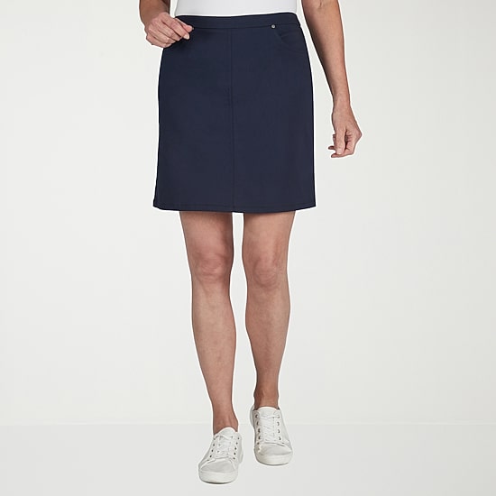 Hearts Of Palm Womens Mid Rise Skort
