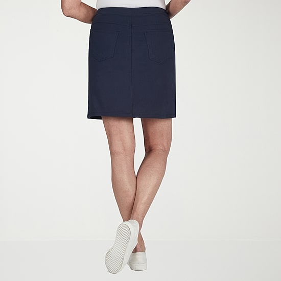 Hearts Of Palm Womens Mid Rise Skort