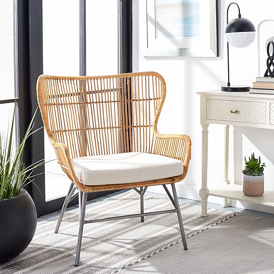 Lenu Rattan Accent Chair