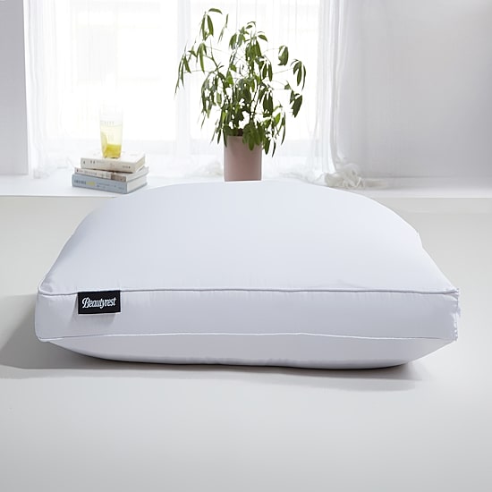 Beautyrest 400tc Sateen Cotton Down Firm Density Bed Pillow