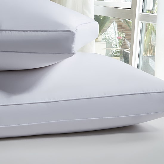 Beautyrest 400tc Sateen Cotton Down Firm Density Bed Pillow