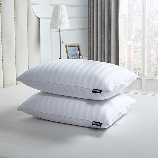 Beautyrest 500tc Damask Cotton 2 Pack Medium Density Bed Pillow