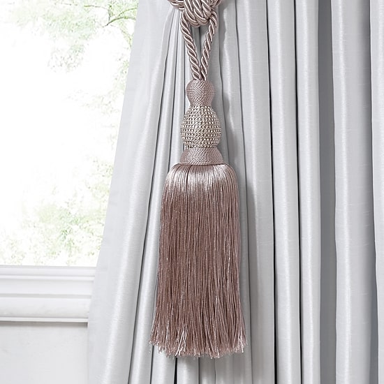 Elrene Home Fashions Julia Curtain Tie Backs