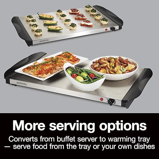 Proctor Silex Triple Buffet Server