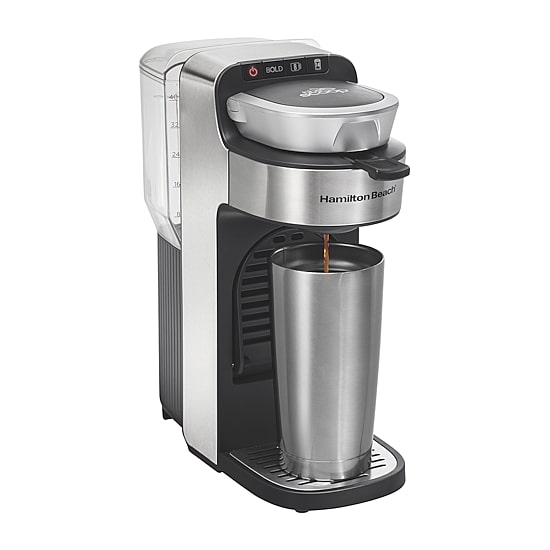 Hamilton Beach The Scoop Single Serve Coffee Maker with Removable Reservoir