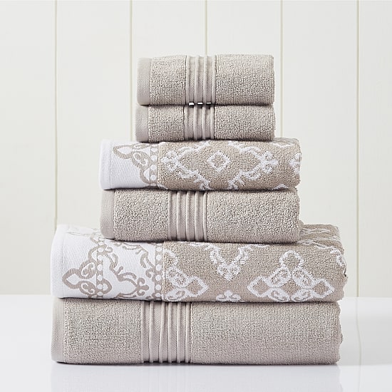 Modern Threads Charlize 6-pc. Bath Towel Set