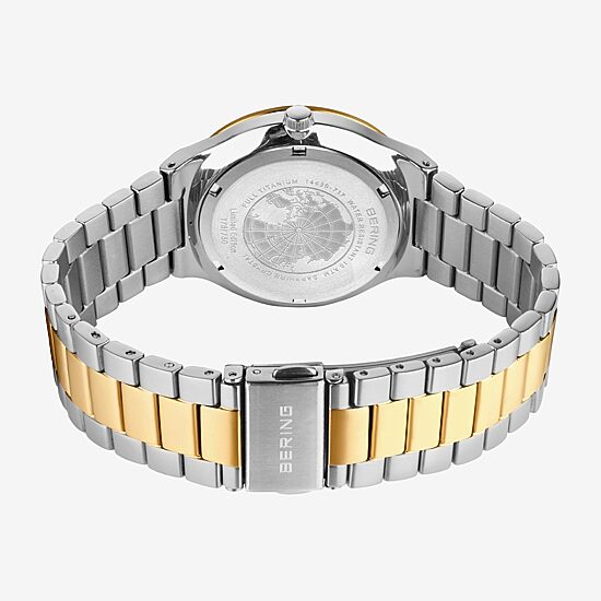 Bering Mens Two Tone Bracelet Watch 14439-717