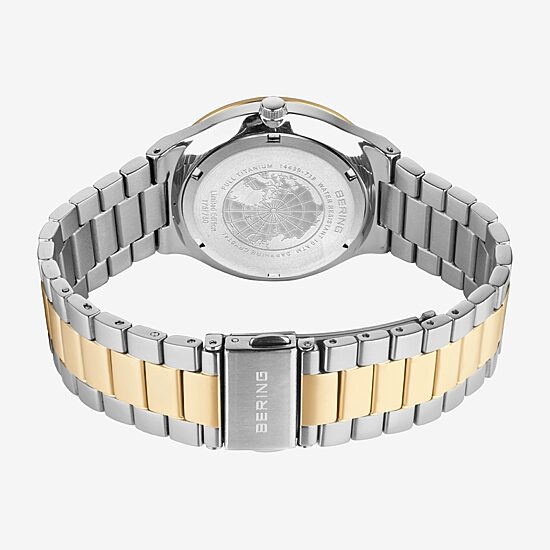 Bering Mens Two Tone Bracelet Watch 14439-718
