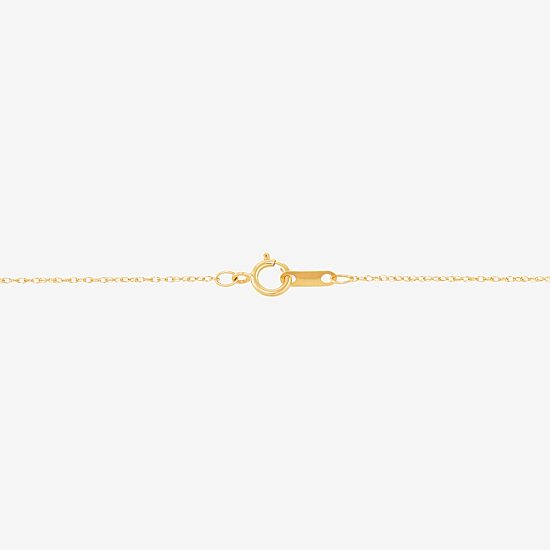 Certified Sofia™ Cultured Freshwater Pearl & Diamond-Accent 10K Gold Pendant Necklace