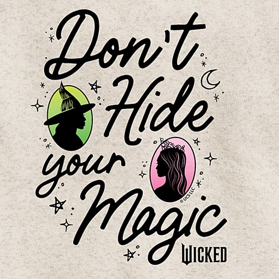 Dont Hide Magic Big Kid Girls Crew Neck Long Sleeve Wicked Sweatshirt