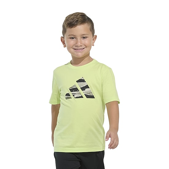 adidas Little Boys Crew Neck Short Sleeve Regular Fit Graphic T-Shirt