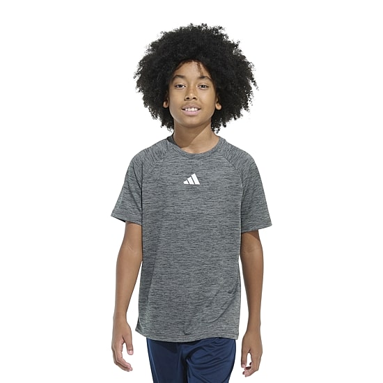 adidas Big Kid Boys Crew Neck Short Sleeve Regular Fit Graphic T-Shirt
